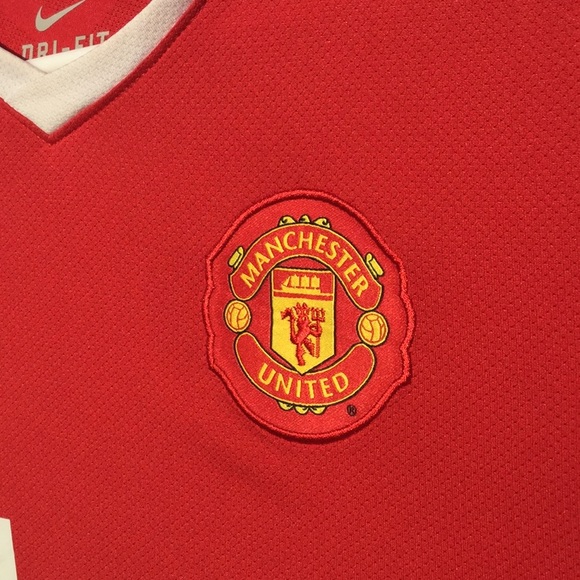 Vintage Manchester United Youth Large Futball - Picture 4 of 8